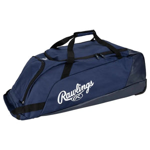 Rawlings Workhorse Wheeled Bag navy