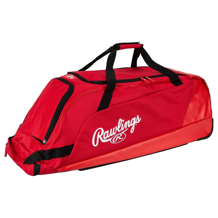 Rawlings Workhorse Wheeled Bag red