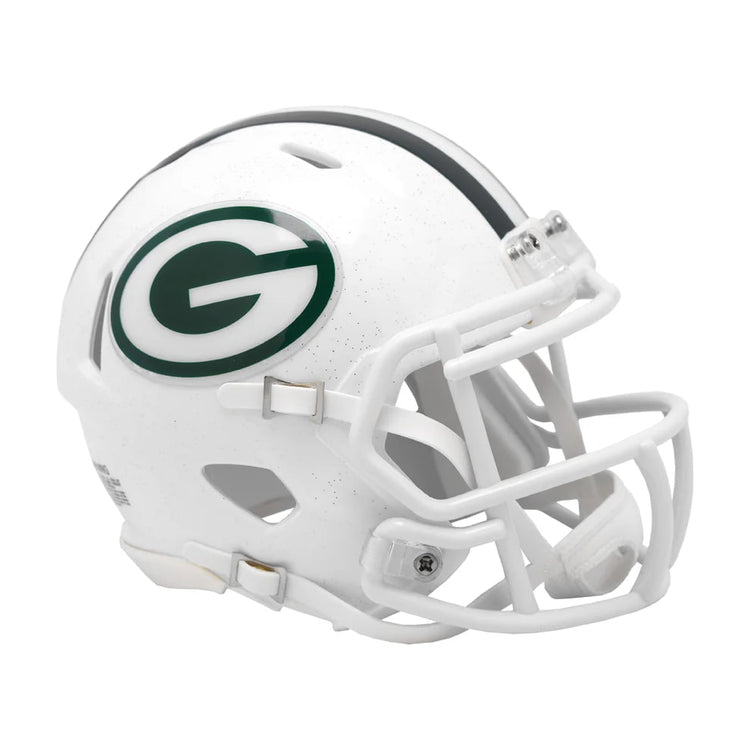 Riddell NFL Green Bay Packers Speed Mini Alternate Helmet White