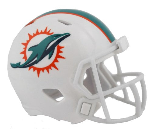 Riddell NFL Miami Dolphins Speed Pocket Helmet White