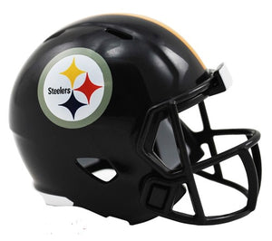 Riddell NFL Pittsburgh Steelers Speed Pocket Helmet Black