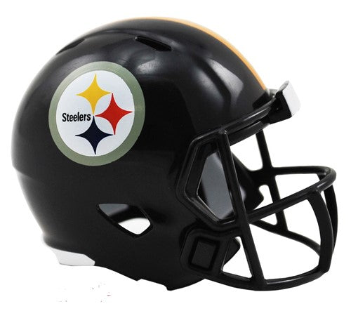 Riddell NFL Pittsburgh Steelers Speed Pocket Helmet Black
