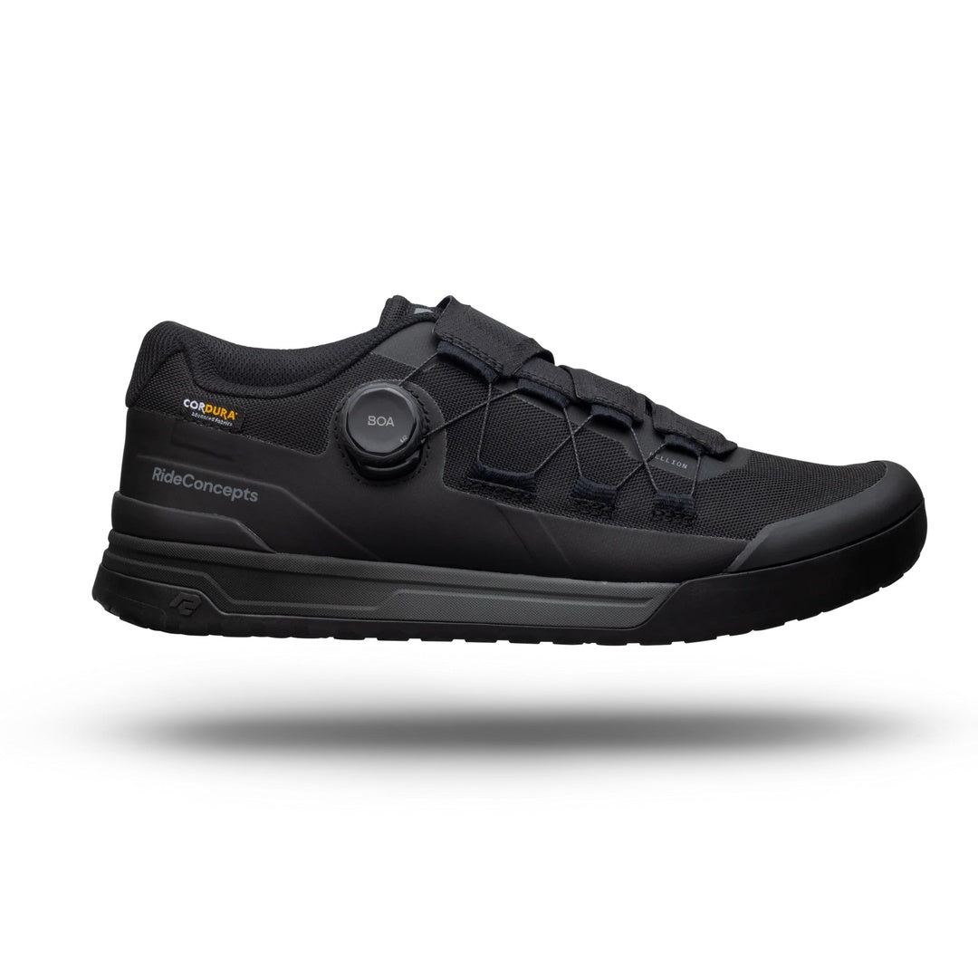 Ride Concepts Men's Hellion Boa Trail Flat Bike Shoe black