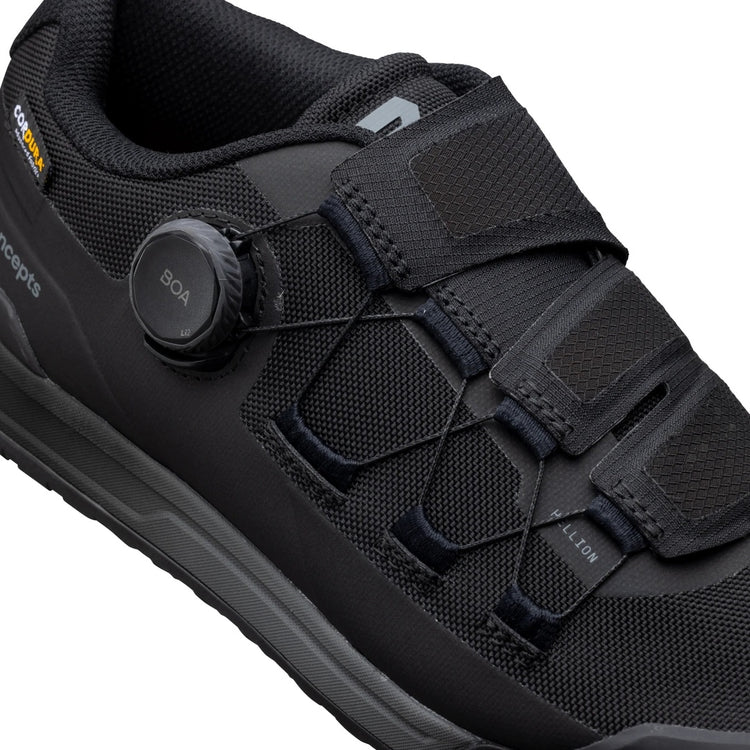 Ride Concepts Men's Hellion Boa Trail Flat Bike Shoe black