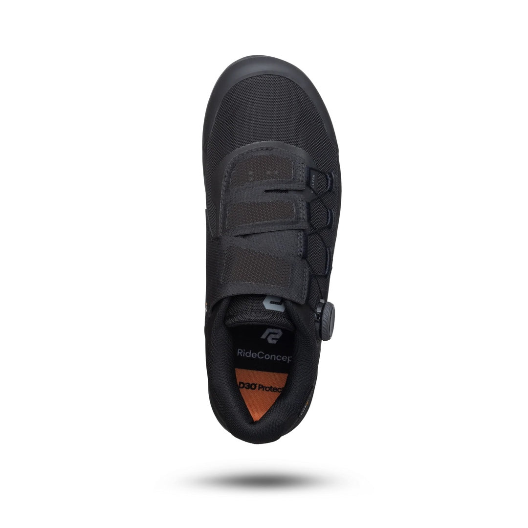 Ride Concepts Men's Hellion Boa Trail Flat Bike Shoe black