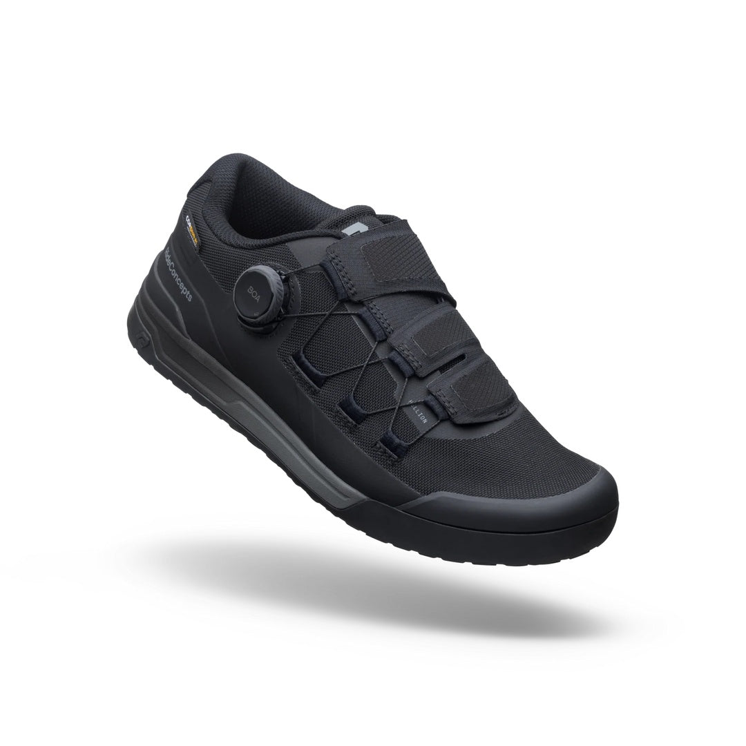 Ride Concepts Men's Hellion Boa Trail Flat Bike Shoe black
