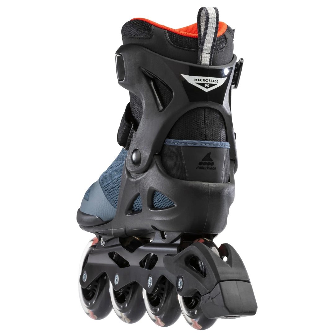 Rollerblade Men's Macroblade 90 Inline Rec Skate blue orange black