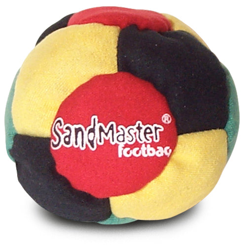 Sandmaster Footbag Hacky Sack red black yellow green