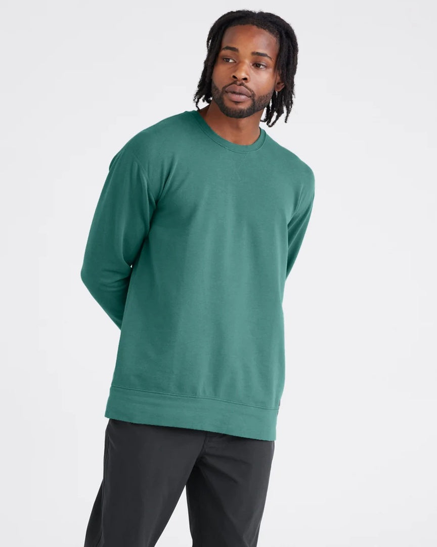SAXX Men's 3Six Five Sweatshirt pine green