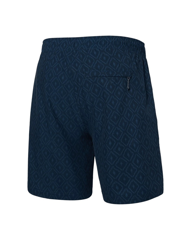 SAXX Men's Multi-Sport 2 in 1 Short ikat navy