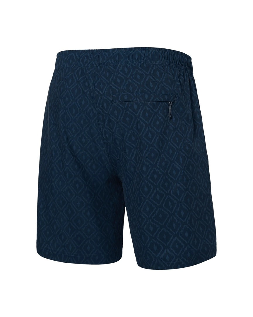 SAXX Men's Multi-Sport 2 in 1 Short ikat navy