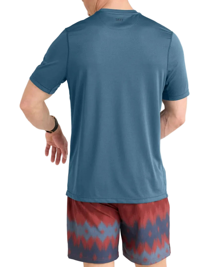 SAXX Men's Multi-Sport Tech T-Shirt tapestry navy blue