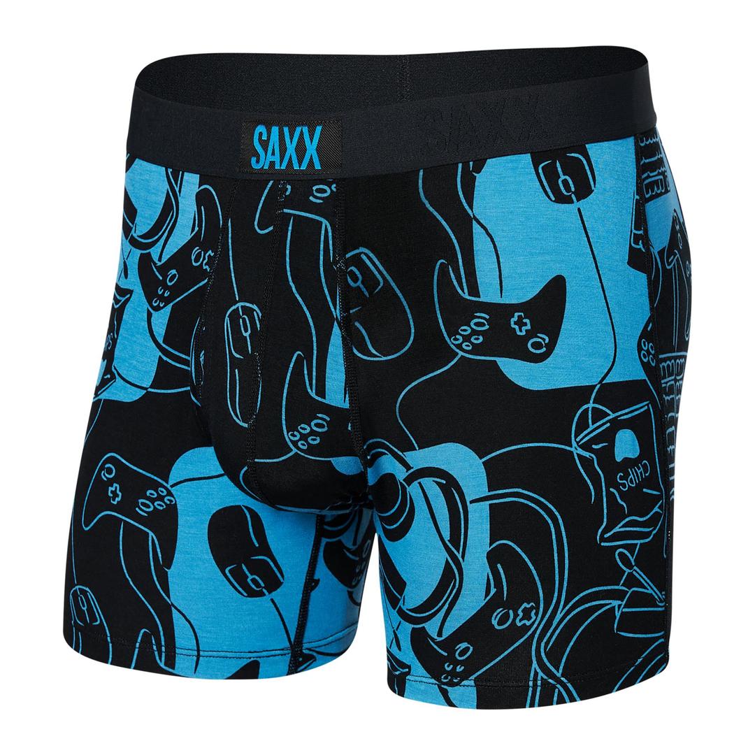 Saxx Men's Underwear -Daytripper Loose Boxers with Built-in Pouch Support-  Underwear for Men, Fall Black : : Clothing, Shoes & Accessories