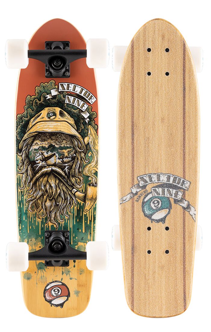 Sector 9 Bambino Skipper Complete Cruiser Board multi color