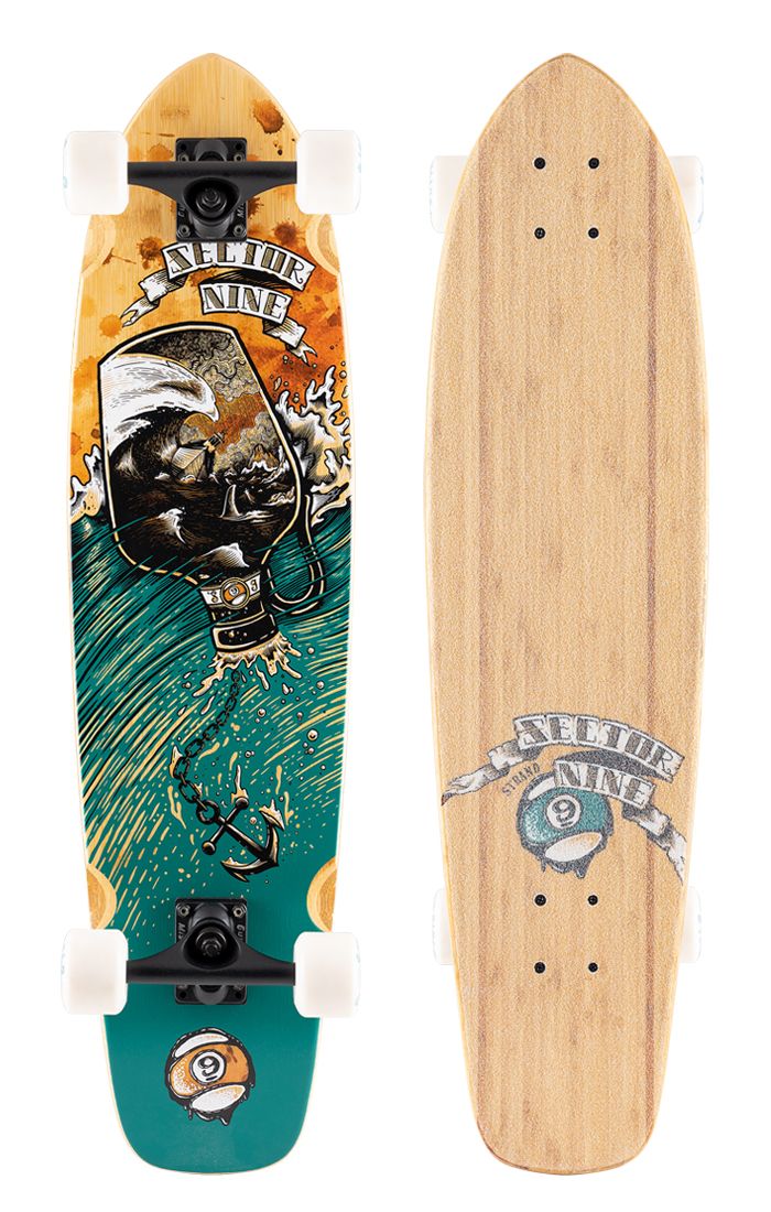 Sector 9 Strand Storm Complete Longboard blue