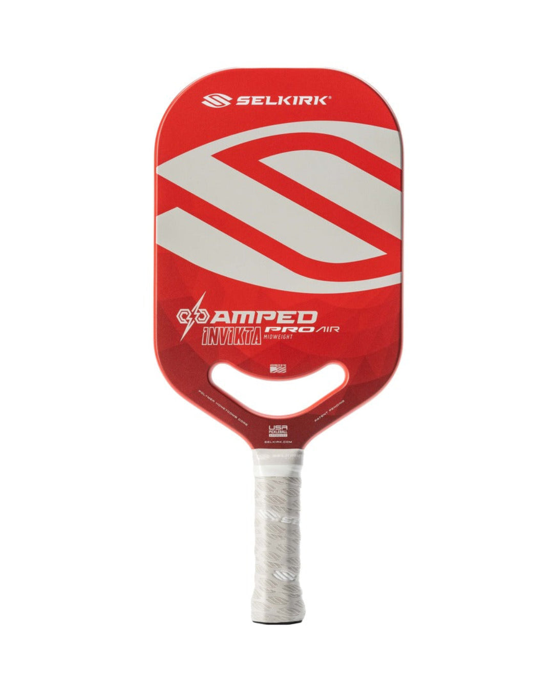 Selkirk Amped Pro Air Invikta Pickleball Paddle Red