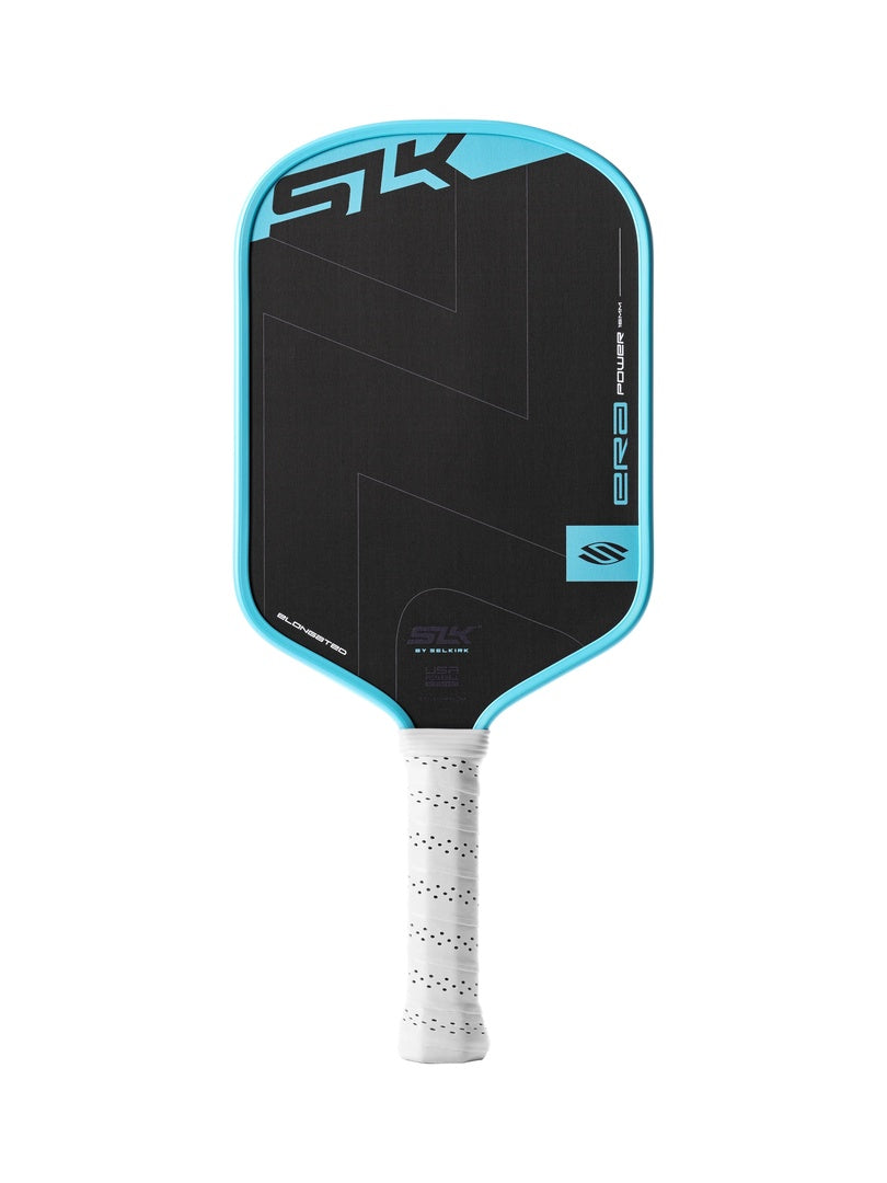 Selkirk SLK ERA Power Elongated Pickleball Paddle cyan black