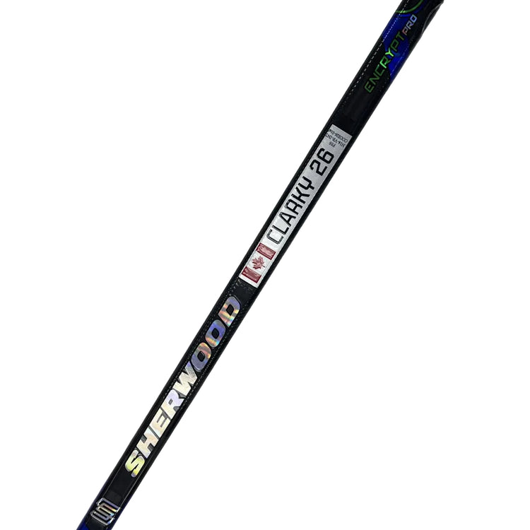 Sherwood Intermediate Pro Stock Code Encrypt Pro Hockey Player Stick black blue
