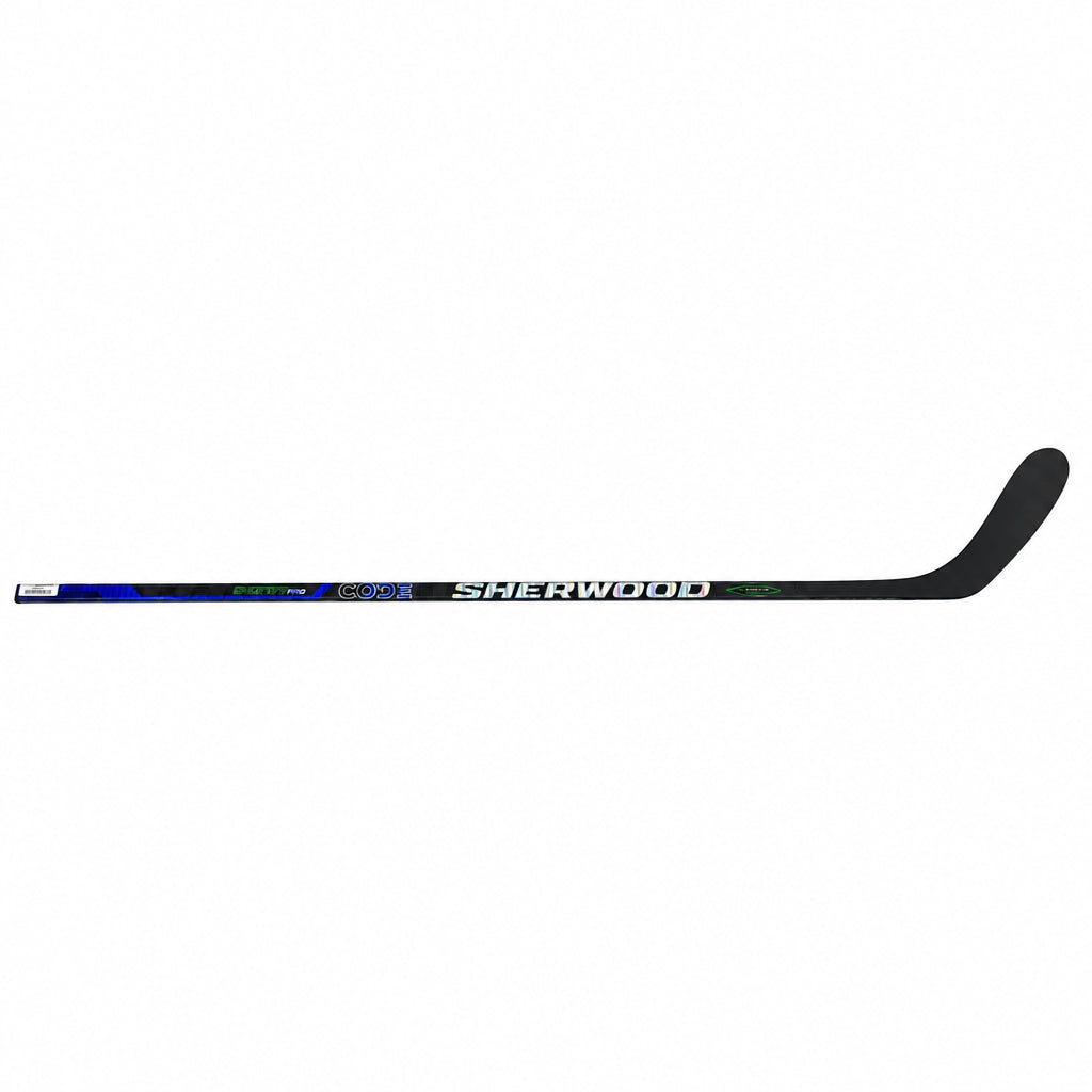 Sherwood Intermediate Pro Stock Code Encrypt Pro Hockey Player Stick black blue