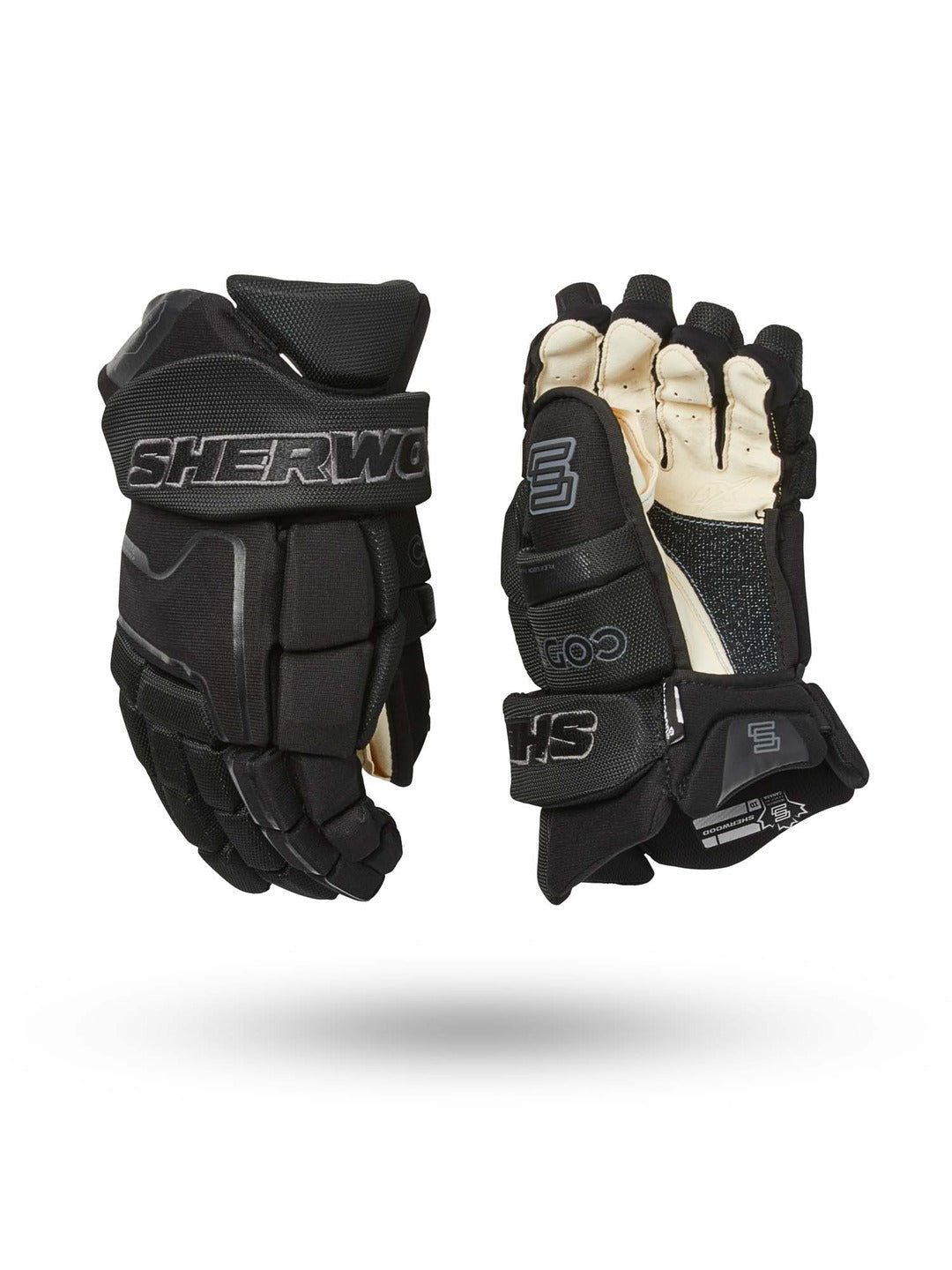 Sherwood Senior Code Encrypt Pro Hockey Player Gloves Black 1