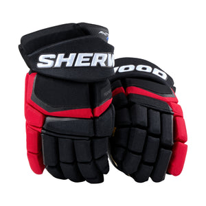 Sherwood Senior Code Photon 1 Hockey Player Gloves black/ red/ white