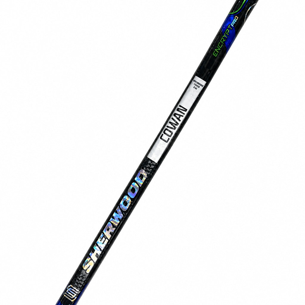 Sherwood Senior Pro Stock Code Encrypt Pro Hockey Player Stick black blue white