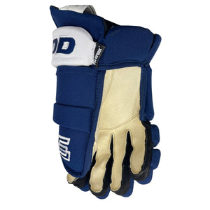 Sherwood Senior Pro Stock Hockey Player Gloves blue white