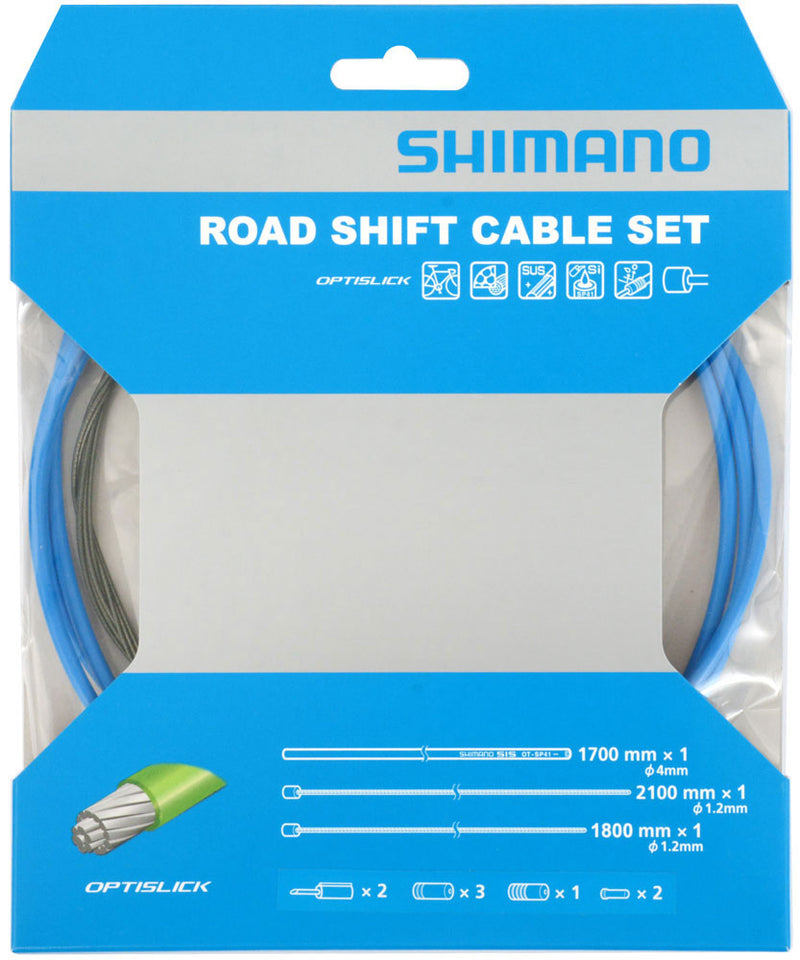 Shimano OT-SP41 Optislick Road Shift Cable Set blue