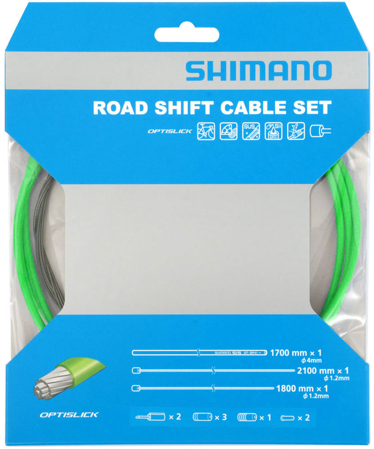 Shimano OT-SP41 Optislick Road Shift Cable Set green