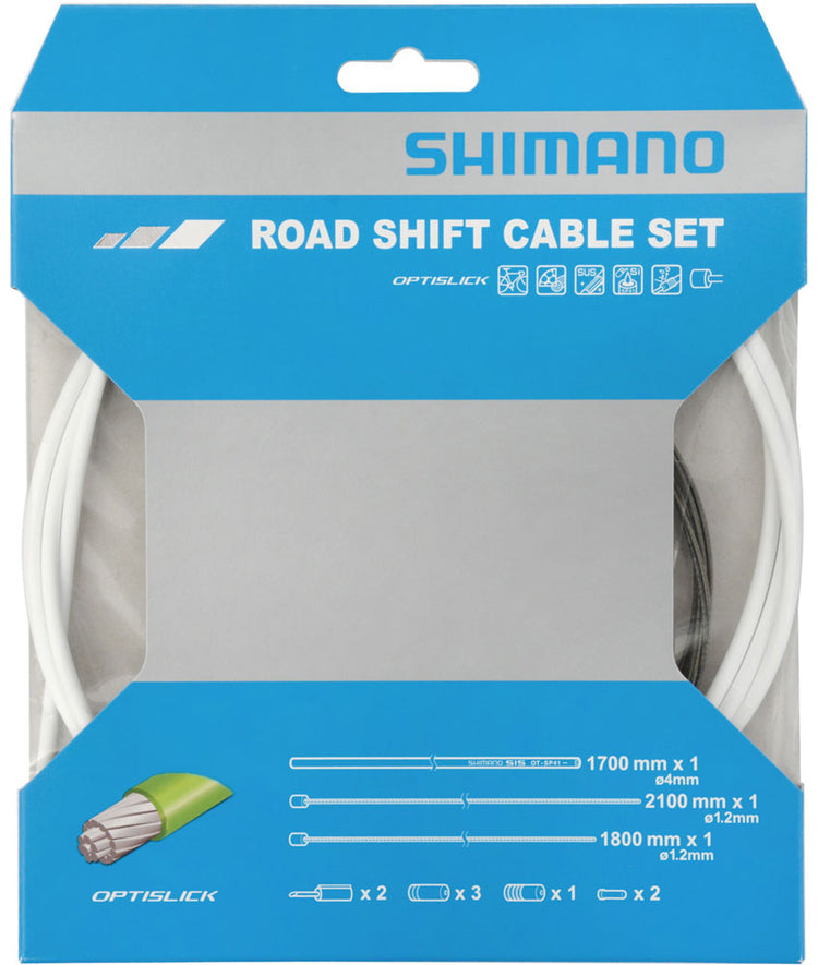 Shimano OT-SP41 Optislick Road Shift Cable Set white