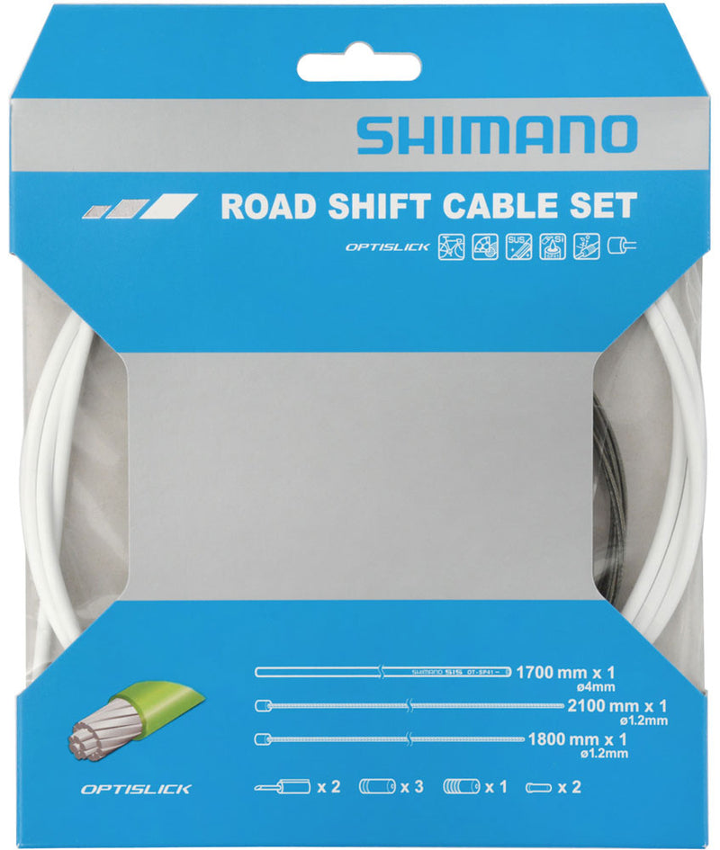 Shimano OT-SP41 Optislick Road Shift Cable Set white