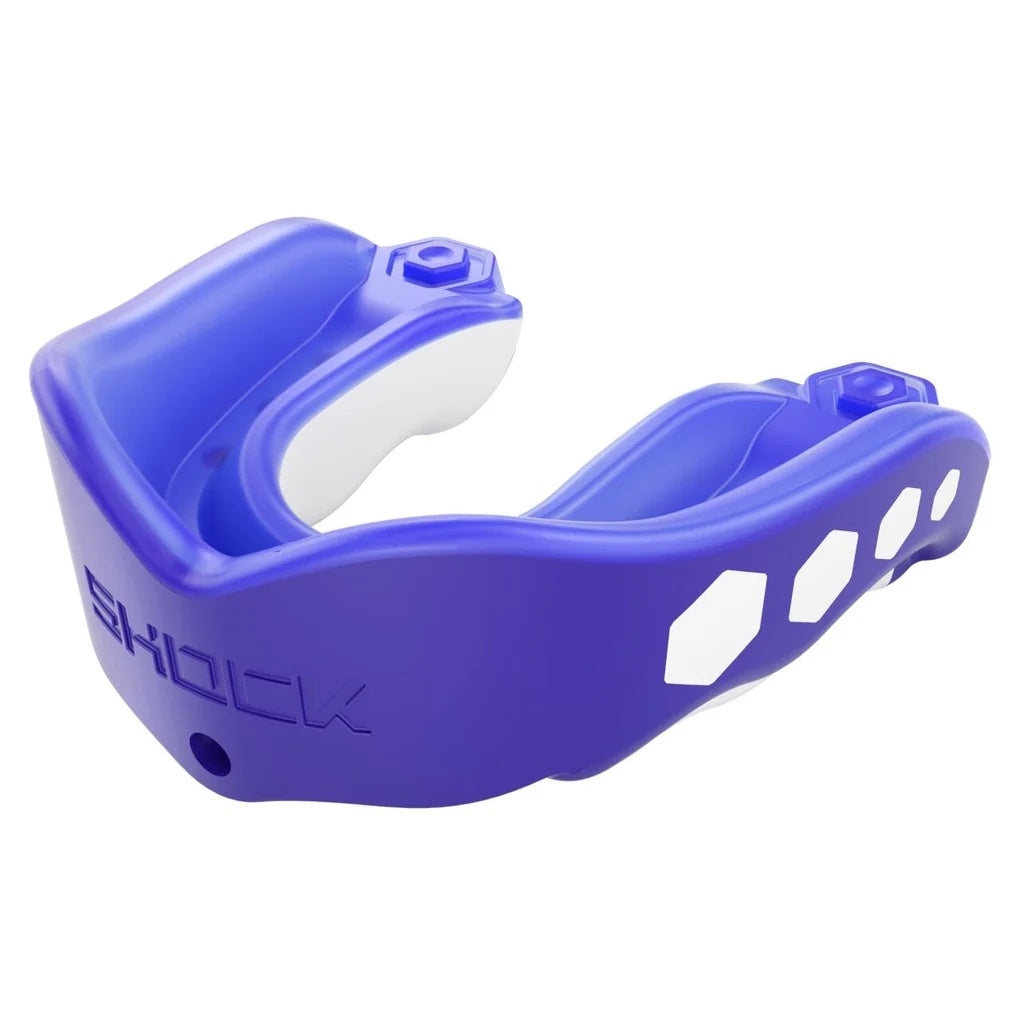 Shock Doctor Senior Gel Max Flavor Fusion Mouthguard blueberry 