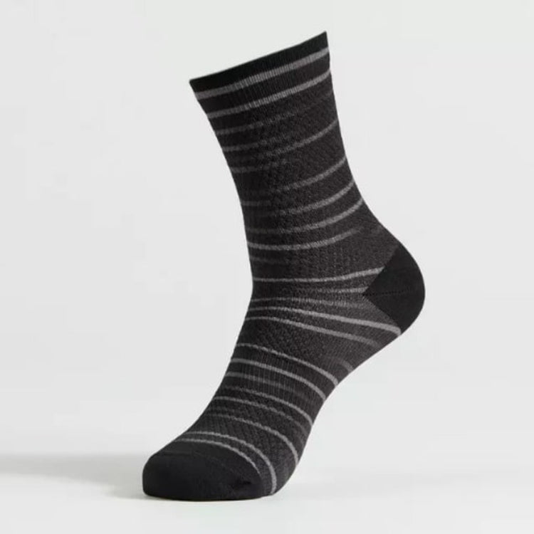 Specialized Soft Air Mid Bike Cycling Sock Black Mirage