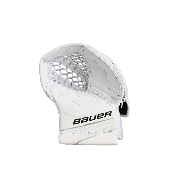 Shop Bauer Intermediate GSX Hockey Goalie Trapper White Edmonton Canada Store