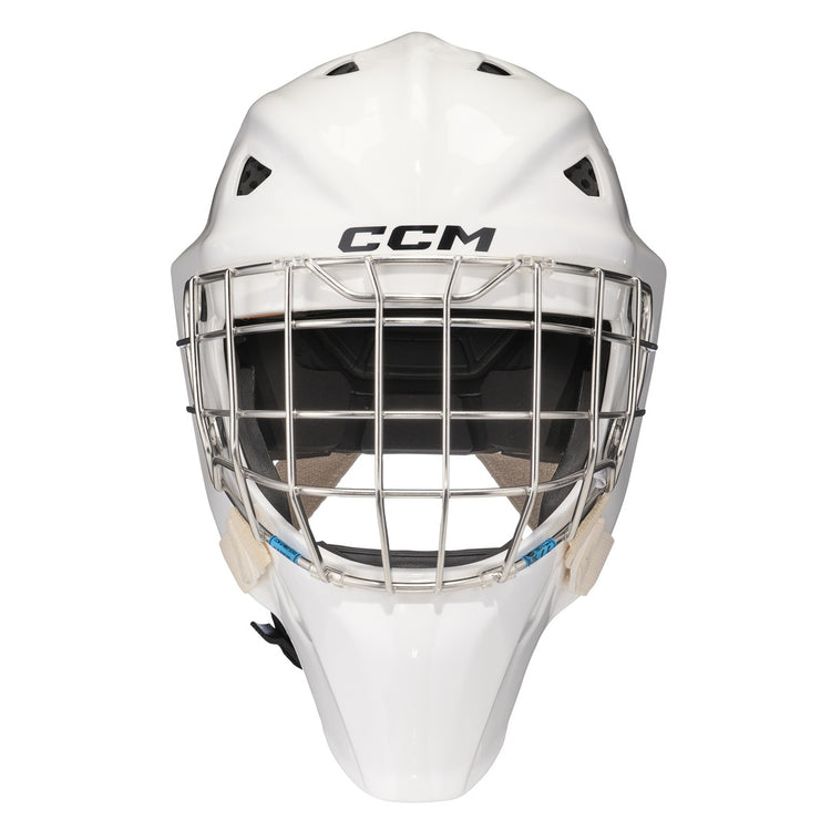 CCM Senior Axis F9 Hockey Goalie Mask white