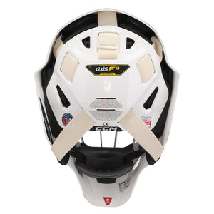 CCM Senior Axis F9 Hockey Goalie Mask white