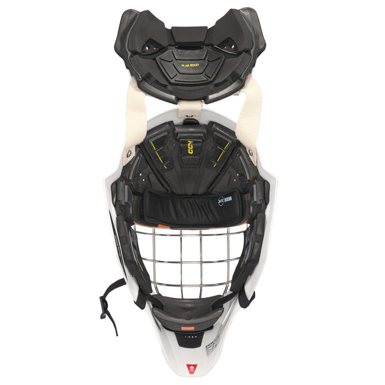 CCM Senior Axis F9 Hockey Goalie Mask white