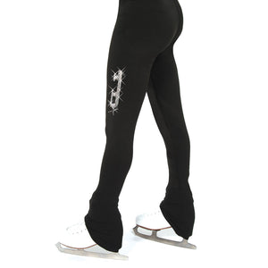 Shop Jerry's Girl's S150 Blade Bling Thigh Figure Skating Pants Black Edmonton Canada Store