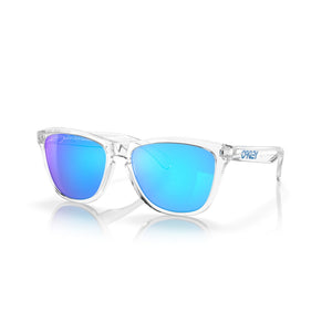 OAKLEY Frogskins Sunglasses Crystal Clear/Prizm Sapphire