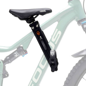 Kids Ride Shotgun MTB On Frame Front Child Seat black