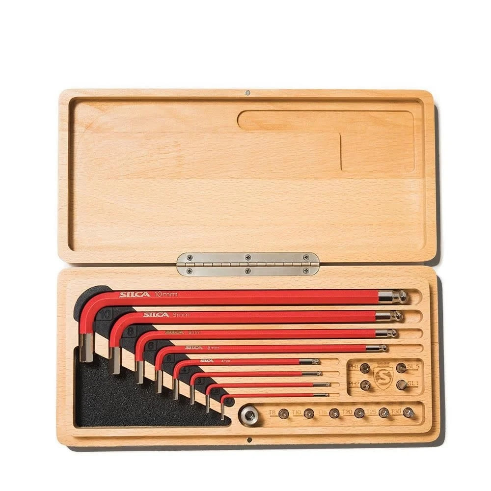 Silca HX-One Essential Tool Drive Kit In Wood Box