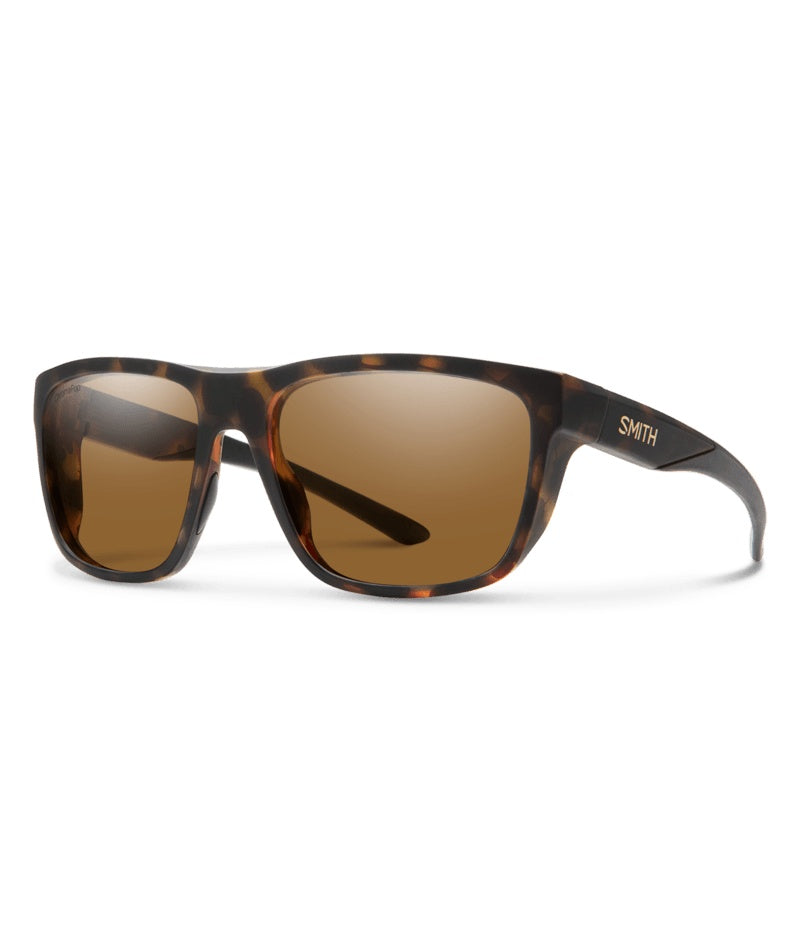 SMITH Barra Sunglasses matte tortoise brown chromapop polarized brown