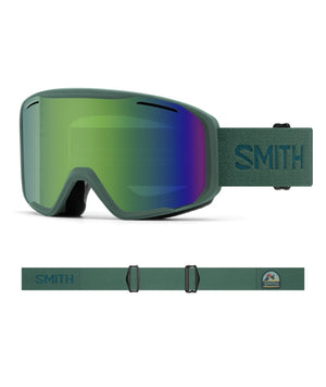 SMITH Blazer Winter Snow Goggles Alpine Green Vista Green Sol-X Mirror