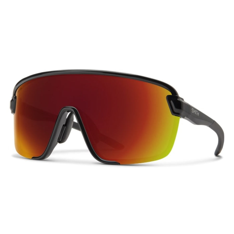 SMITH Bobcat Sunglasses Black/ChromaPop Red Mirror
