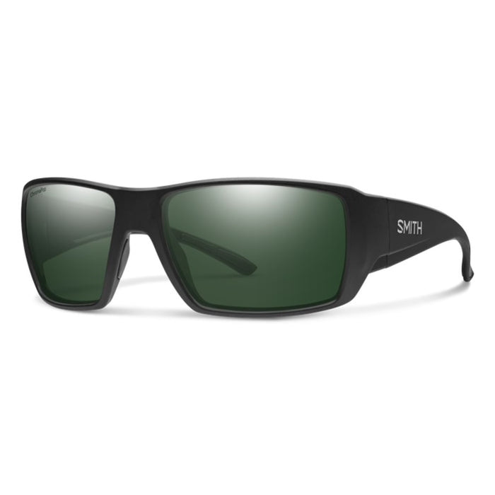 SMITH Guide's Choice XL Sunglasses Matte Black/ChromaPop Polarized Gray Green