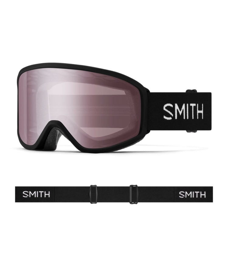 SMITH Reason OTG Winter Snow Goggles Black Ignitor Mirror