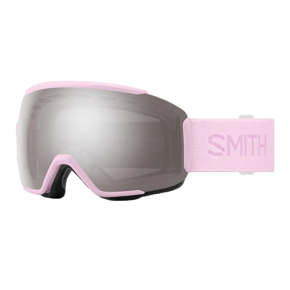SMITH Sequence OTG Ski Goggle Pink Frost ChromaPop Sun Platinum Mirror Lens