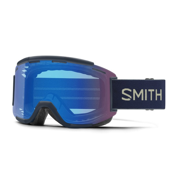 SMITH Squad MTB Bike Goggle Black/ChromaPop Rose Flash Lens