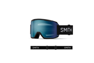 SMITH Squad Snow Goggle Black ChromaPop Everyday Blue Mirror