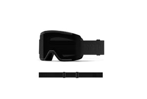 SMITH Squad Snow Goggle Blackout ChromaPop Sun Black